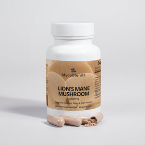 Lion's Mane Mushroom capsules