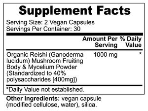 Reishi Mushroom Capsules